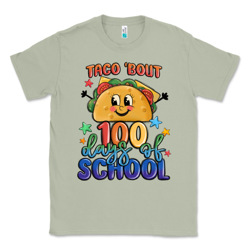 Taco Bout 100 Days Of School Classic Tee by MaliasSmallBusiness | Teevron