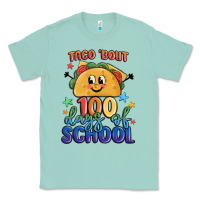 Seafoam taco bout 100 days of school Classic Tee - MaliasSmallBusiness