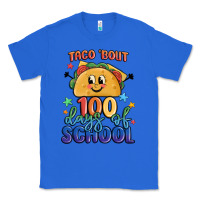 True Royal taco bout 100 days of school Classic Tee - MaliasSmallBusiness