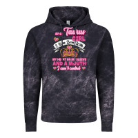 Cloud Black as a taurus girl zodiac girls Vintage Hoodie - Jasminsmagicworld