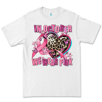 White western leopard  in october we wear pink heart Premium Tee - AdoDesignShop