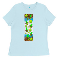 Baby Blue tennis penwraps Ladies Tee - HRA Design Shop