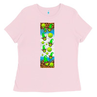 Bubblegum Pink tennis penwraps Ladies Tee - HRA Design Shop