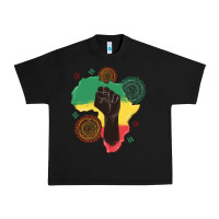 Black africa map Urban Heavy Tee - MaliasSmallBusiness