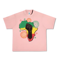 Salmon africa map Urban Heavy Tee - MaliasSmallBusiness