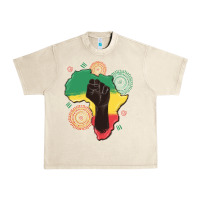 Sandshell africa map Urban Heavy Tee - MaliasSmallBusiness