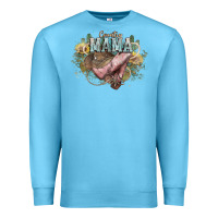 Ocean Blue Country Mama Premium Sweatshirt - HowdyJamesFarm