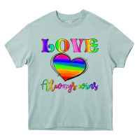 Arona love always wins Heavy Core Tee - HRA Design Shop