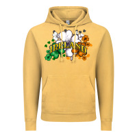 Vintage Mustard ireland flag Vintage Hoodie - NancyCooperArtShop