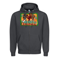 Smoke merry christmas cactus Zipper Hoodie - Jasminsmagicworld
