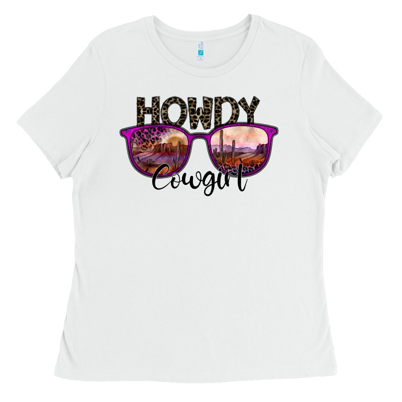 Howdy Cowgirl Ladies Tee by SublimationCraftShop | Teevron