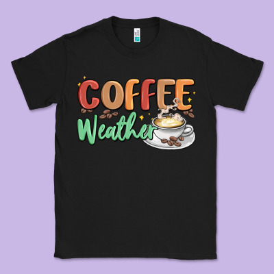 Coffee Weather Classic Tee Designed By Maliassmallbusiness