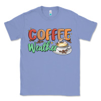 Colony Blue coffee weather Classic Tee - MaliasSmallBusiness