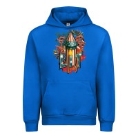 Cobalt Let's get lit Urban Hoodie - FaDigitalArtStudio