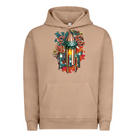 Pigment Burro Let's get lit Urban Hoodie - FaDigitalArtStudio
