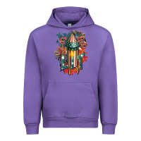 Tulip Let's get lit Urban Hoodie - FaDigitalArtStudio