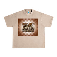 French Oak educated motivated elevated melanated Urban Heavy Tee - MaliasSmallBusiness