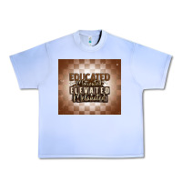 Grape Ice educated motivated elevated melanated Urban Heavy Tee - MaliasSmallBusiness