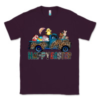 Plum Happy Easter truck Classic Tee - CowhideDigitalArt