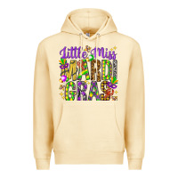 Pina Colada Little miss Mardi Gras Premium Hoodie - HowdyJamesFarm