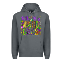 Rock Little miss Mardi Gras Premium Hoodie - HowdyJamesFarm