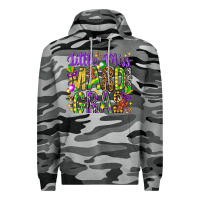 Slate Camo Little miss Mardi Gras Premium Hoodie - HowdyJamesFarm