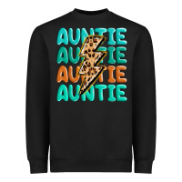 Black auntıe with lightning bolt Heavyweight Sweatshirt - MaliasSmallBusiness