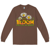 Chestnut bloom where you are planted Long Sleeve Tee - NancyCooperArtShop