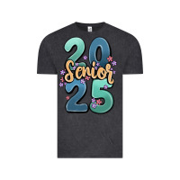 Vintage Black senior 2025 Vintage Tee - MaliasSmallBusiness