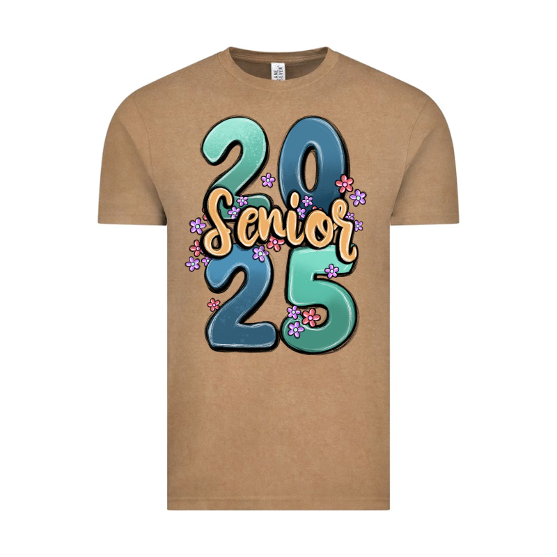 Senior 2025 Vintage Tee by MaliasSmallBusiness | Teevron