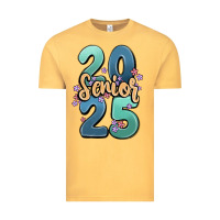 Vintage Mustard senior 2025 Vintage Tee - MaliasSmallBusiness
