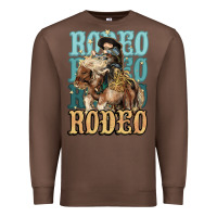 Chestnut Rodeo kid Cowboy midilli horse Premium Sweatshirt - HowdyJamesFarm