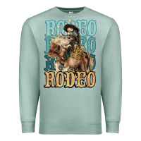 Seafoam Rodeo kid Cowboy midilli horse Premium Sweatshirt - HowdyJamesFarm
