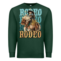 Sports Green Rodeo kid Cowboy midilli horse Premium Sweatshirt - HowdyJamesFarm