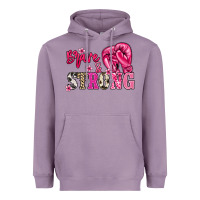 Lavender brave and strong Heavyweight Hoodie - NancyCooperArtShop