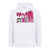 White brave and strong Heavyweight Hoodie - NancyCooperArtShop