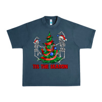 Midnight Navy tis the season Urban Heavy Tee - AdoDesignShop