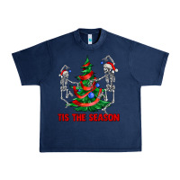 Navy tis the season Urban Heavy Tee - AdoDesignShop