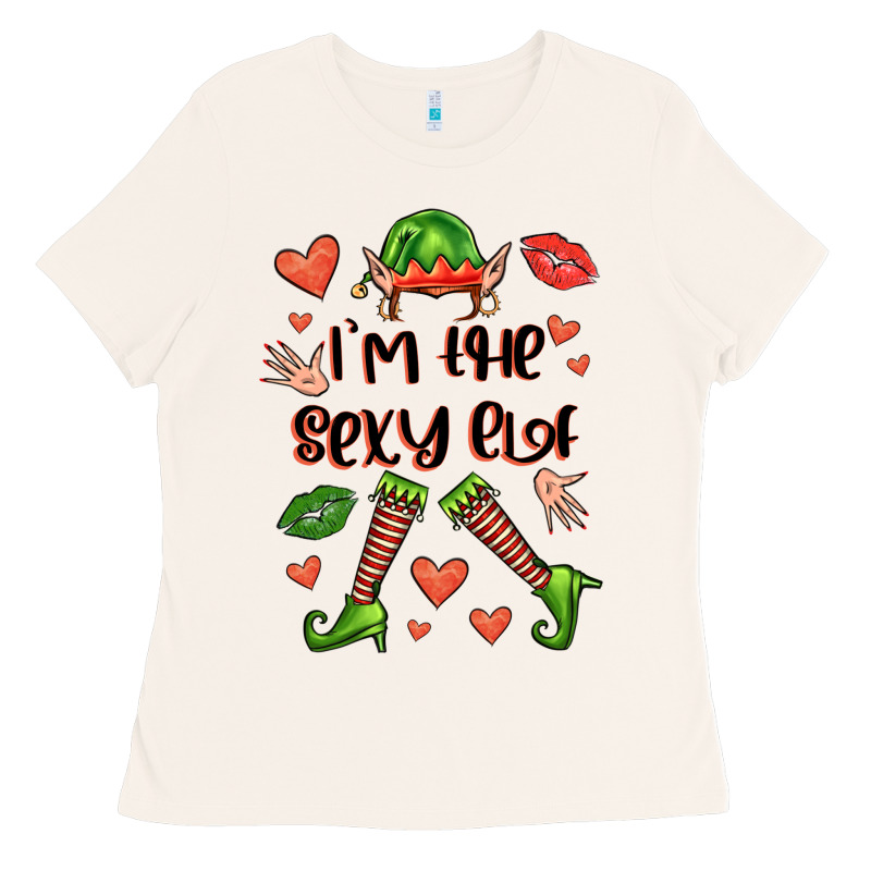 Im The Sexy Elf Ladies Tee by FaDigitalArtStudio | Teevron
