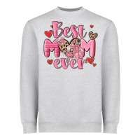 Heather Grey best mom ever Heavyweight Sweatshirt - MaliasSmallBusiness