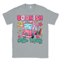 Heather Grey bookish girlie express Classic Tee - MaliasSmallBusiness