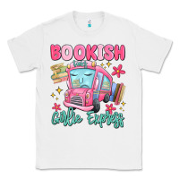 White bookish girlie express Classic Tee - MaliasSmallBusiness