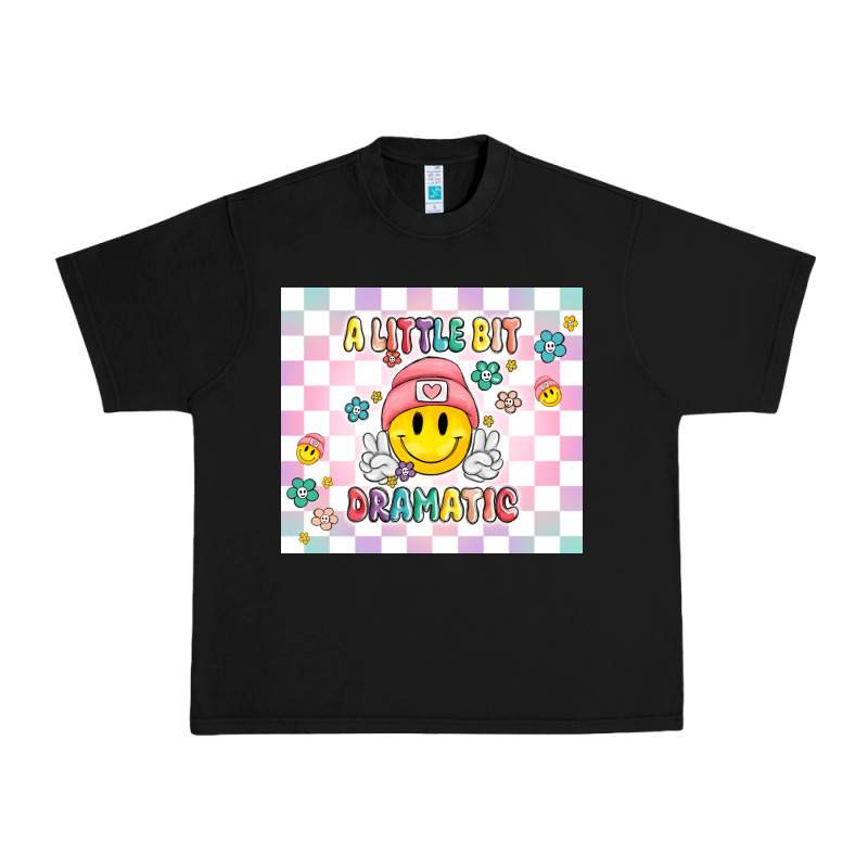 A Little Bit Dramatic Retro Urban Heavy Tee by MaliasSmallBusiness | Teevron