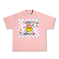 Salmon a little bit dramatic retro Urban Heavy Tee - MaliasSmallBusiness