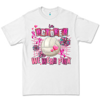 White in october we wear pink volleyball Premium Tee - AdoDesignShop