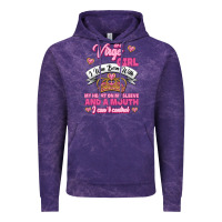 Cloud Purple as a virgo girl zodiac girls Vintage Hoodie - Jasminsmagicworld
