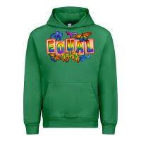 Emerald Equal rights Urban Hoodie - FaDigitalArtStudio