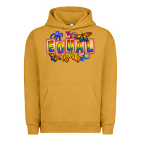 Pigment Peanut Butter Equal rights Urban Hoodie - FaDigitalArtStudio