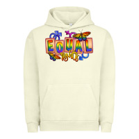 Pigment Pistachio Equal rights Urban Hoodie - FaDigitalArtStudio