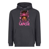 Smoke lets beat cancer afro messy bun Heavyweight Hoodie - texasbilliewilder